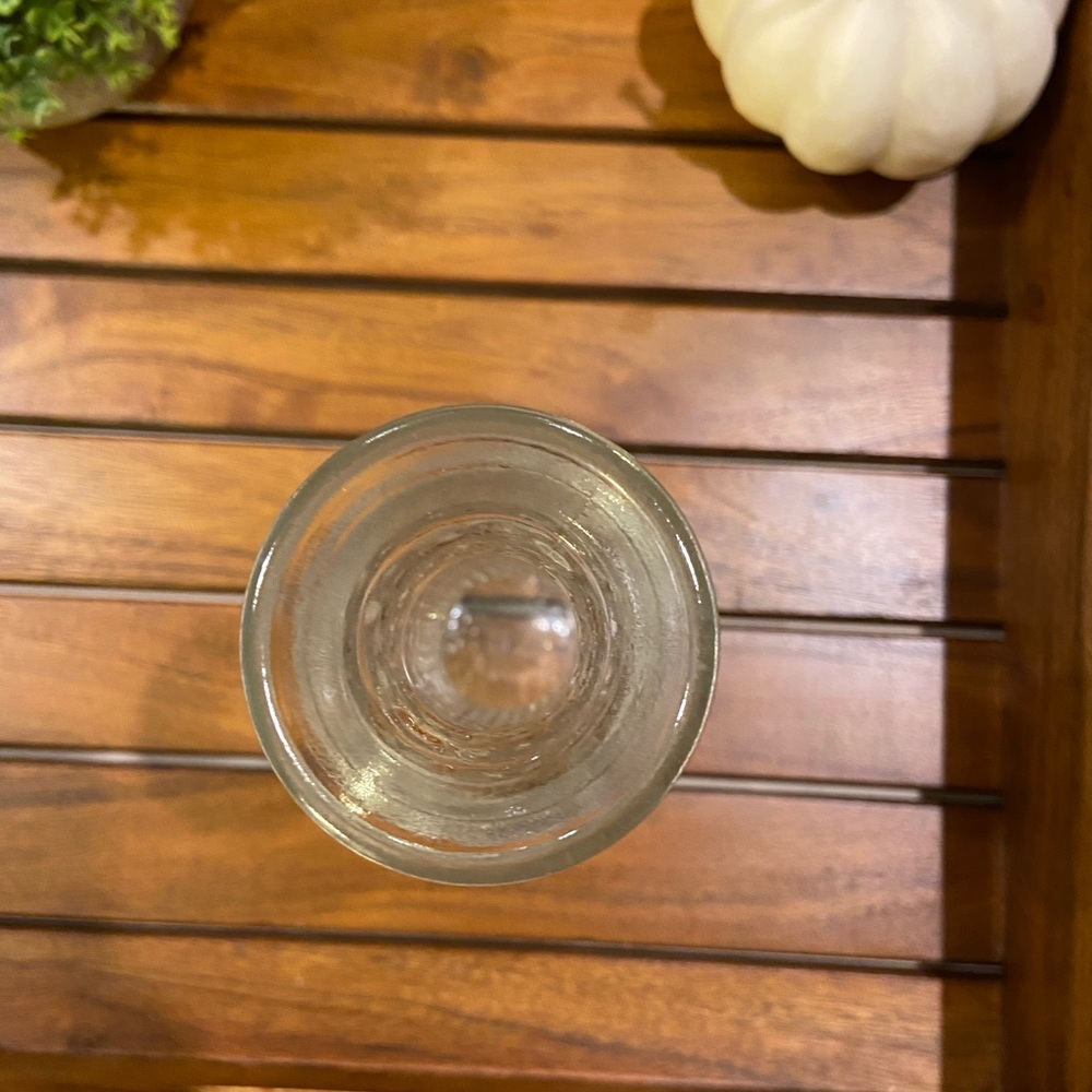 Vintage E O Brody Hobnail Clear Glass Bud Vase - Picture 3 of 8